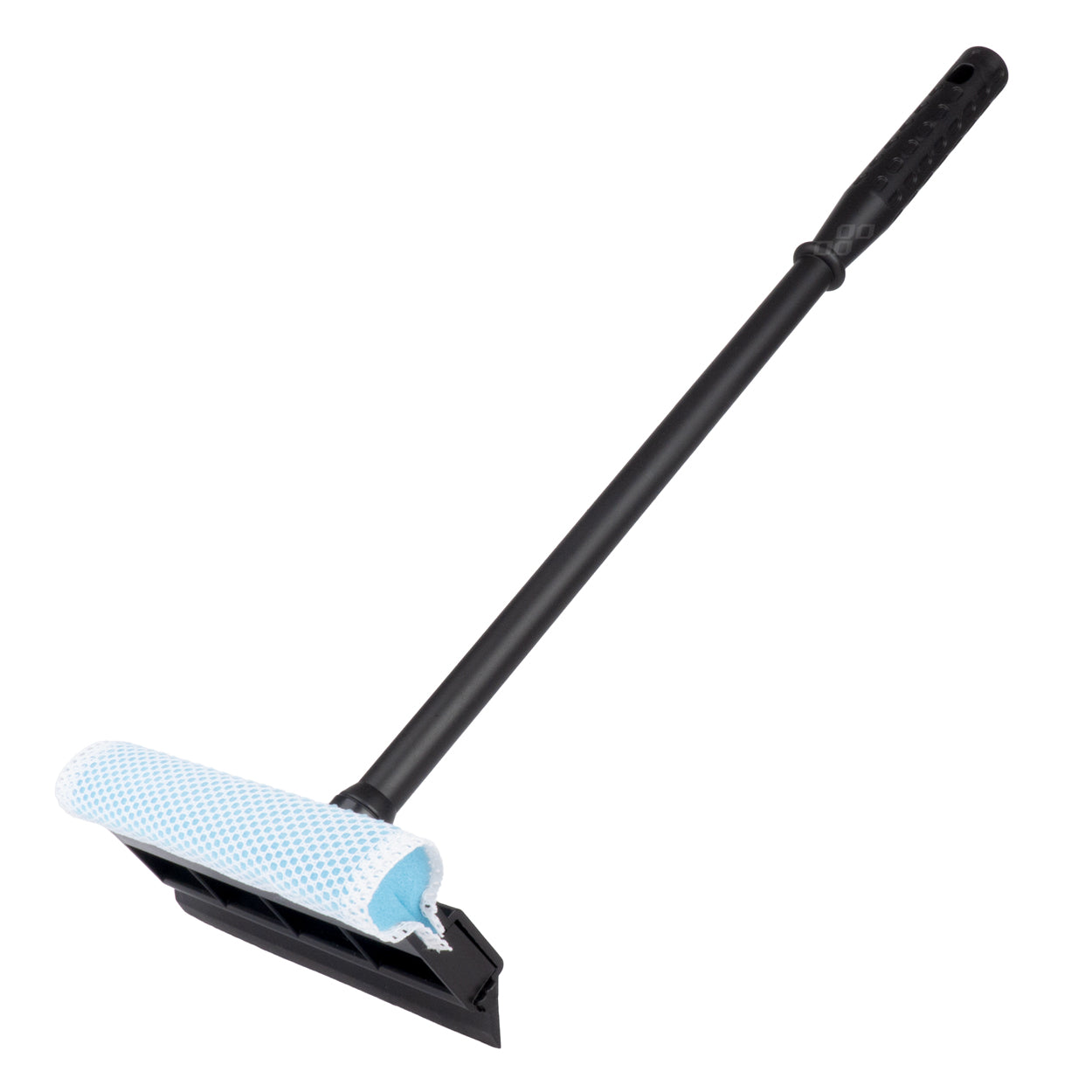 Rudeskviser med vasker, 20 cm hoved og 54 cm plaststang