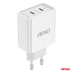Vægoplader med to USB-C-udgange