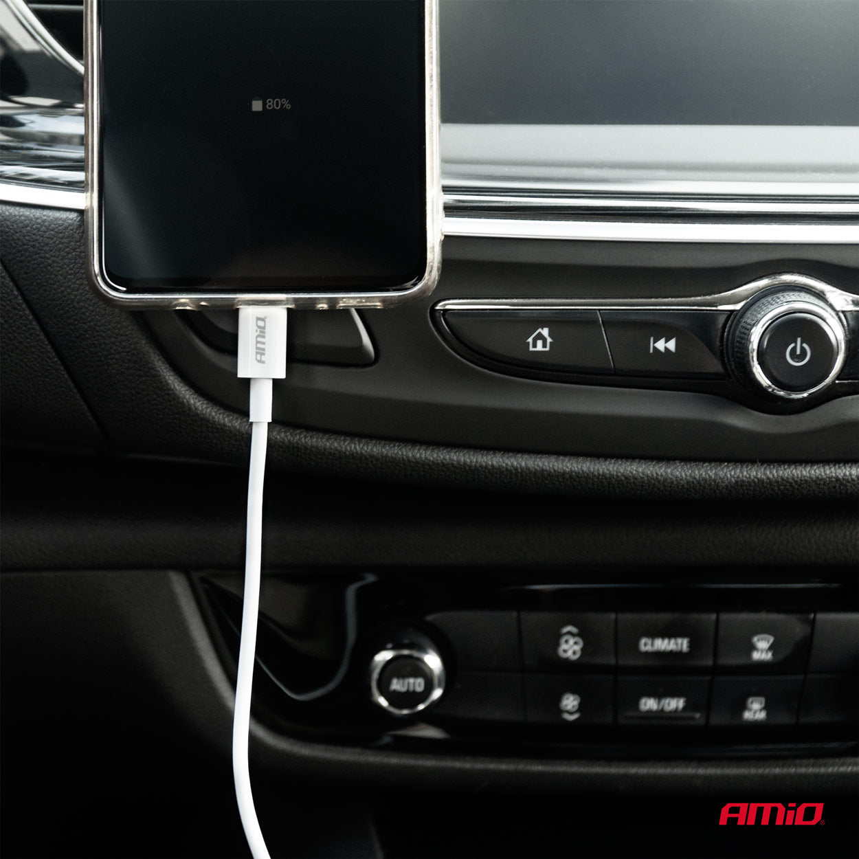USB-C til Lightning-kabel med Power Delivery