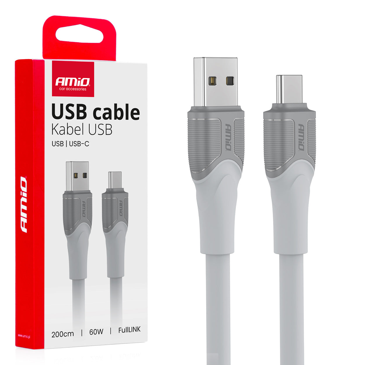 USB-A til USB-C-kabel FullLINK X111 på 200 cm