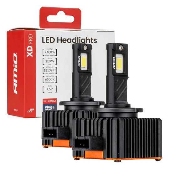 XD PRO LED-lampor för D1S- och D1R-xenonstrålkastare