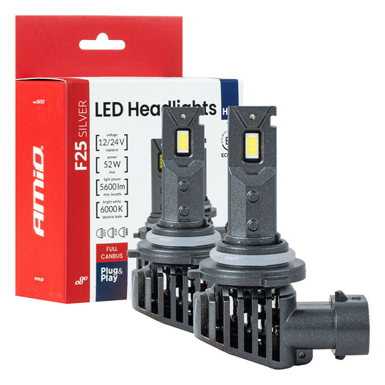 LED-lampor HB4/9006 F25 SILVER Edition