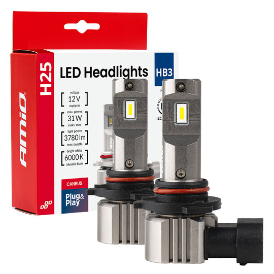 LED-strålkastarlampor HB3/9005 med CANBUS