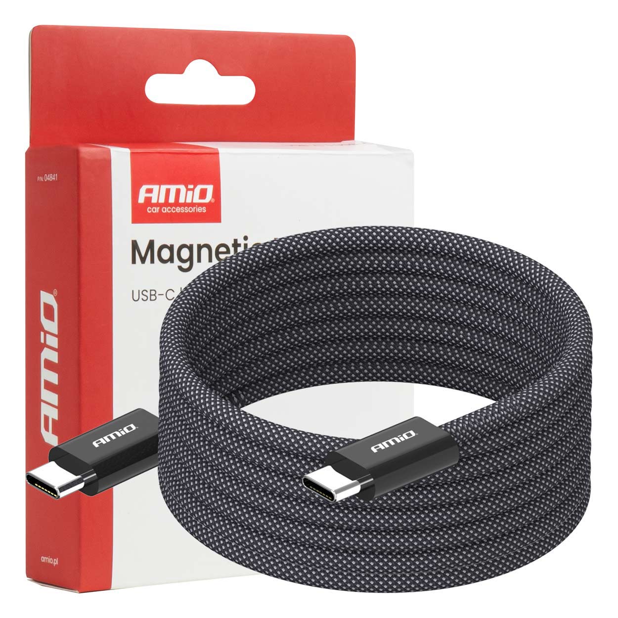 Magnetisk USB-C til USB-C-kabel på 2 meter