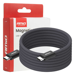 Magnetisk USB-C til USB-C-kabel på 2 meter