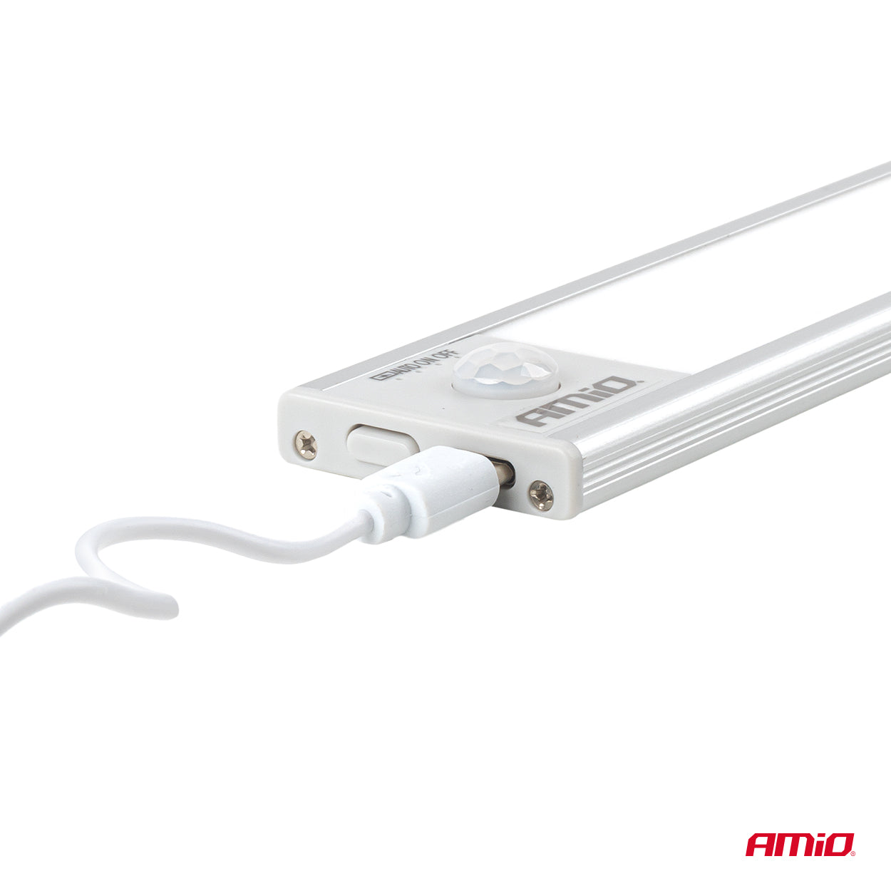 Uppladdningsbar LED-lampa med sensor för inomhusbruk