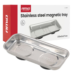 Magnetisk bricka i rostfritt stål 150 × 65 × 27 mm