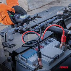 Digital batteritestare för 6, 12 och 24 V
