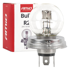 Halogenlampa R2 24 V 55/50 W med P45T-sockel