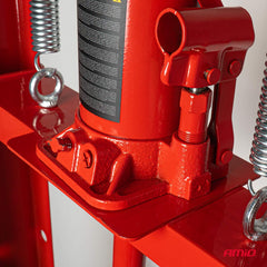 Hydraulisk verkstadspress med justerbart arbetsbord