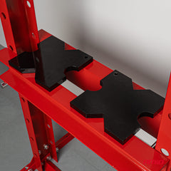 Hydraulisk verkstadspress med robust H-ram