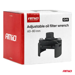 CrV-oljefilternyckel för filter med diameter på 60–80 mm