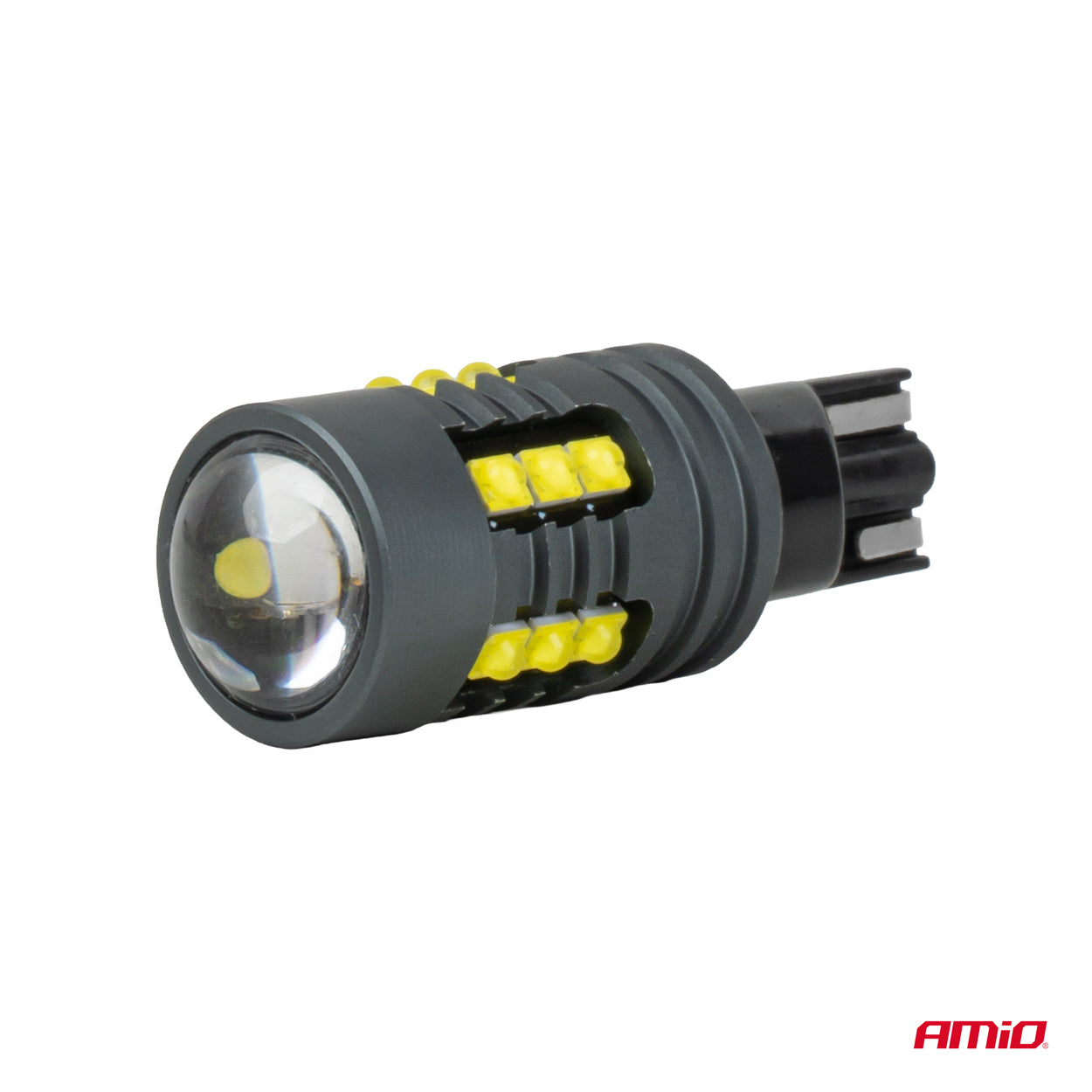 T15 LED-lampa för 12/24 V med vit belysning