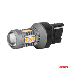LED-lampa 7440 WY21W med 15 SMD-LED