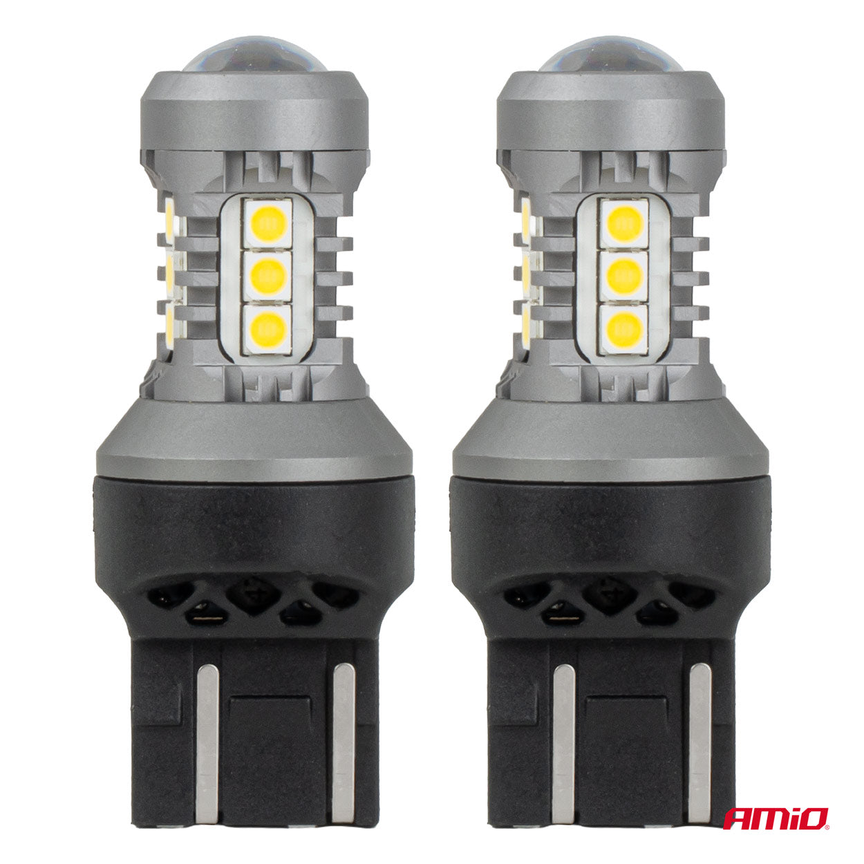 LED-lampa med standard 7443-sockel för 12/24 V