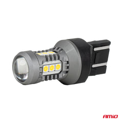 LED-lampa 7443 W21/5W med vitt ljus