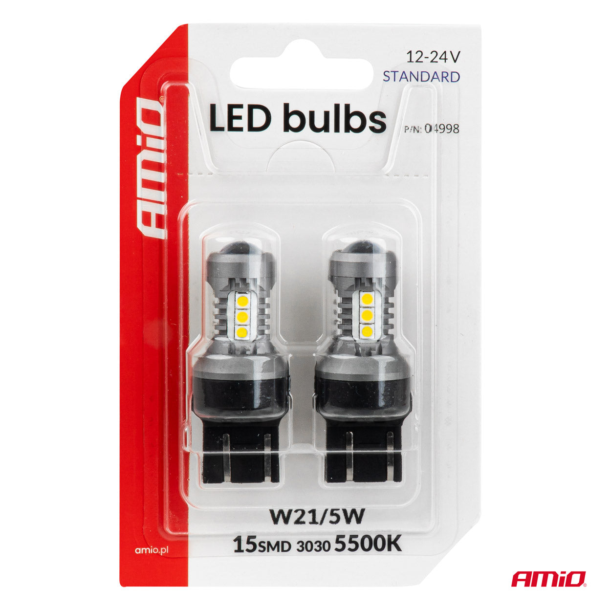 LED-lampa 7443 med 15 SMD 3030-LED