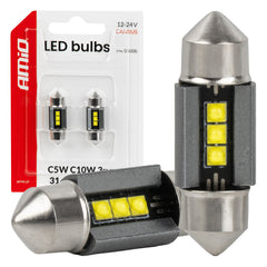31 mm CANBUS LED-lampa med 3 SMD 2525 LED