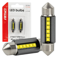 41 mm LED-lampa med 6 SMD 2525-LED