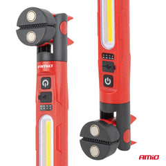 LED-inspektionslampa med 4000 mAh-batteri