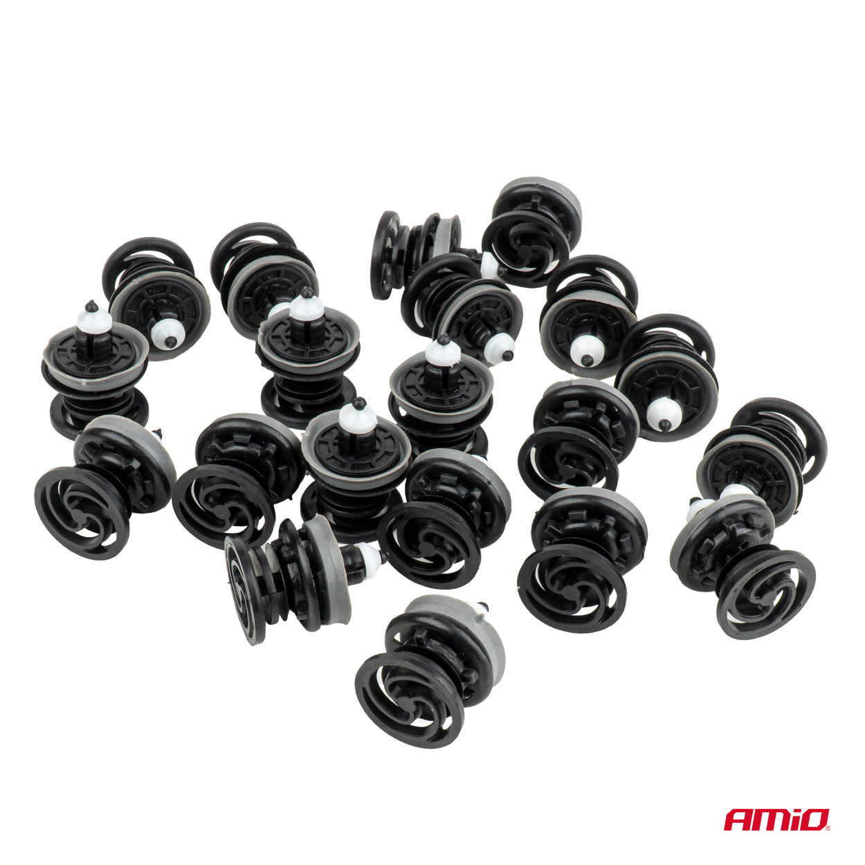 20 plastclips för dörrklädsel och bilens interiör