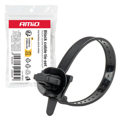 Svarta buntband i set om 10 st.