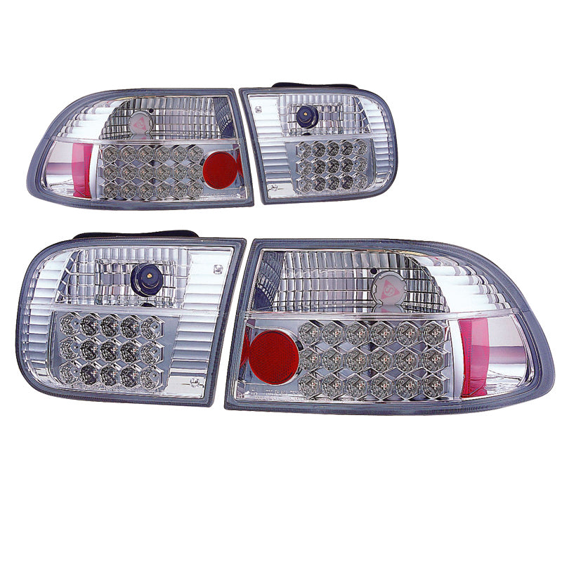 LED-baklyktor till Civic '92 2/4D
