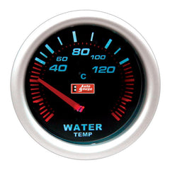 Vattentemperaturmätare svart 5,8 cm Auto Gauge