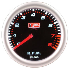 Varvräknare svart 2" Auto Gauge