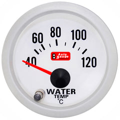 Vattentemperaturmätare Auto Gauge 2 tum med 7 färger