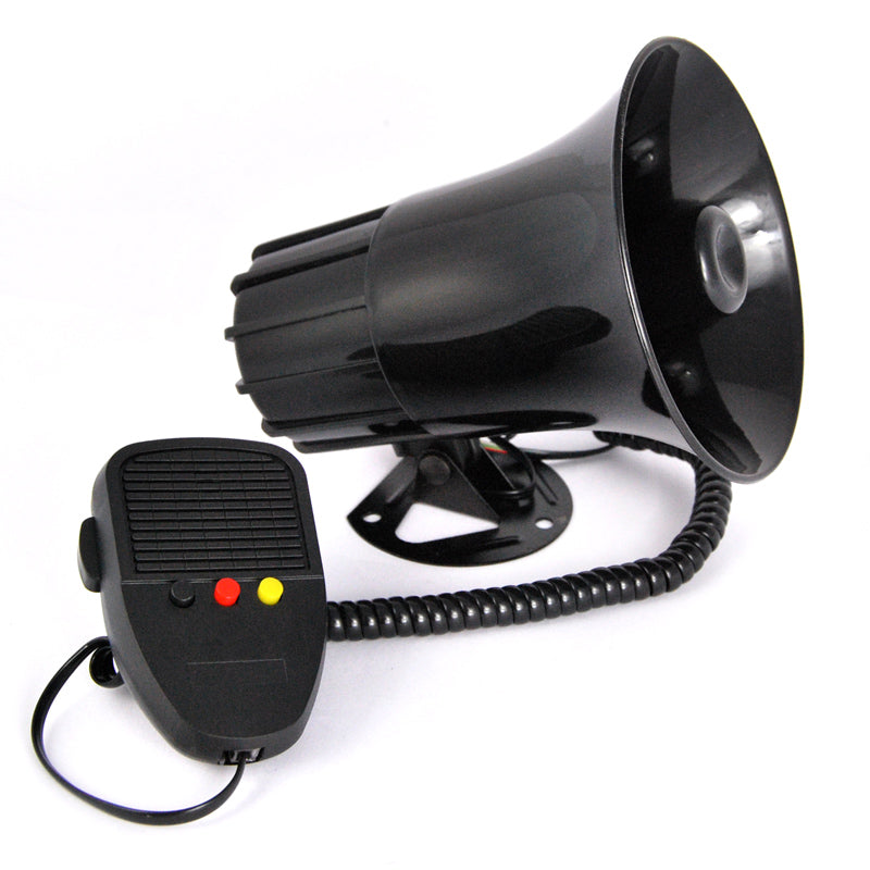 Polissiren 50W med mikrofon 12V