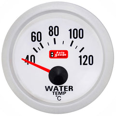 Vattentemperaturmätare vit 2" med sensor