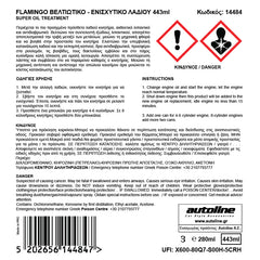 Oljeadditiv för motor 443 ml - Flamingo Oil Treatment
