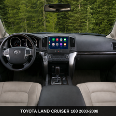 Toyota Land Cruiser 2003-2008 - 9" radio med Apple CarPlay och Android Auto 