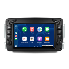 Mercedes-Benz W210 m.fl. 1998-2008 - 7" radio med Apple CarPlay och Android Auto 