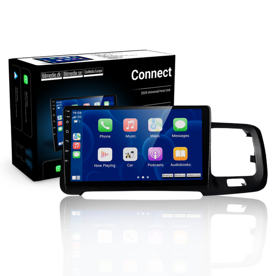 Volvo S60/V60 04-19 - 9" radio med Apple CarPlay och Android Auto 