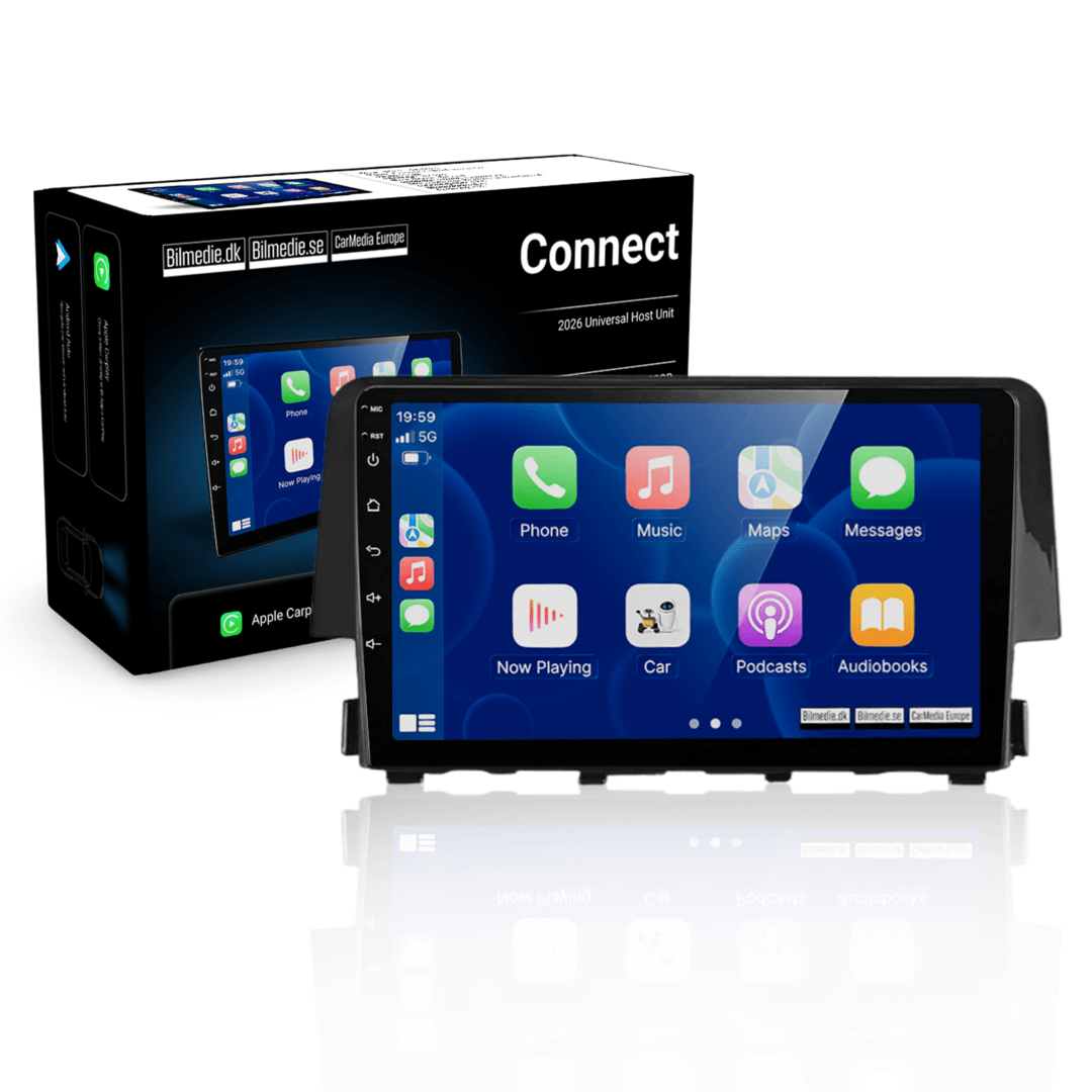 Honda Civic 15-20 - 9" radio med Apple CarPlay och Android Auto 