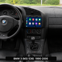 BMW 3-Serie (E36) 1990-2000 - 9" radio med Apple CarPlay och Android Auto 