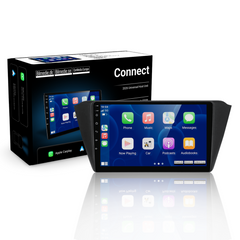 Skoda Fabia 3 2015-2019 – 9” bilradio med trådlös Apple CarPlay & Android Auto 