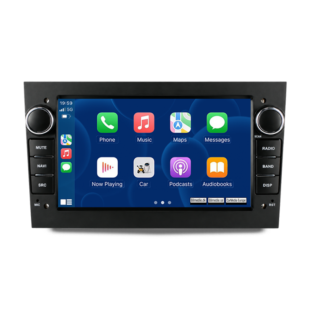 Apple CarPlay & Android Auto till Opel (Astra H, Corsa, Zafira m.fl.)