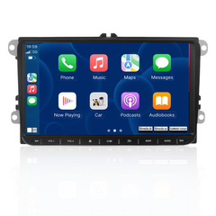 VW (flera modeller) 06-15 - 9" radio med Apple CarPlay och Android Auto 