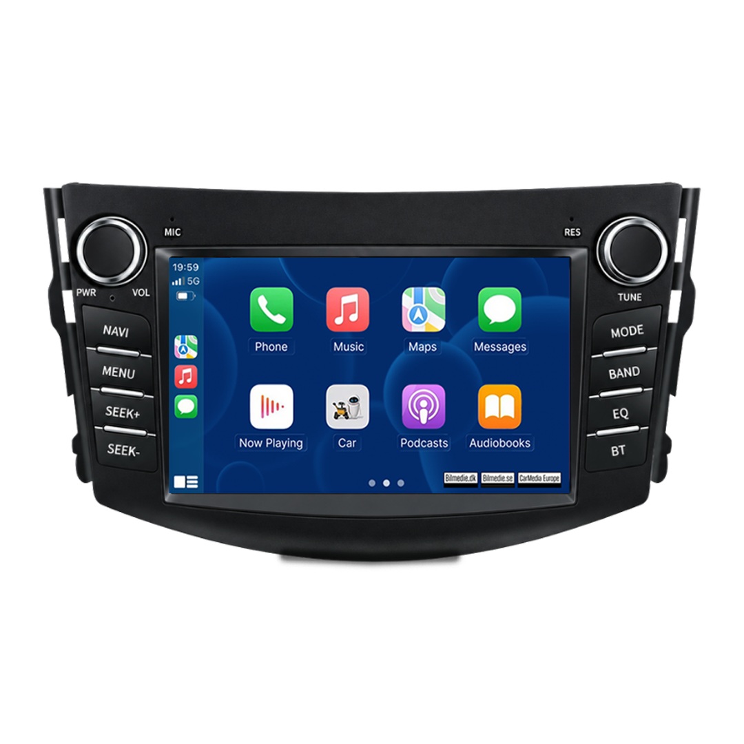 Toyota RAV4 05-13 - 7" radio med Apple CarPlay och Android Auto 