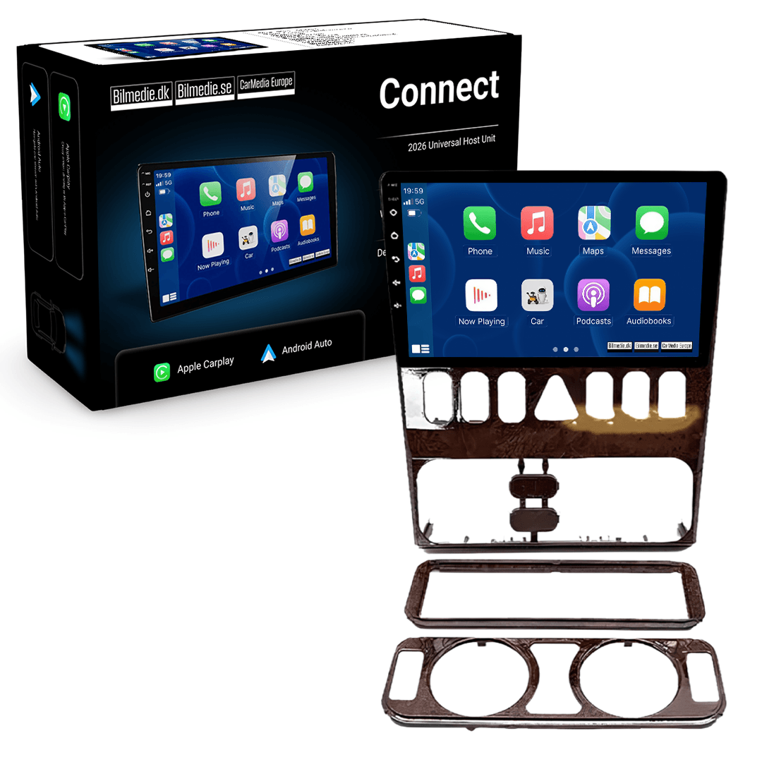 Mercedes E-Klass 1995-2002 – 9" radio med Apple CarPlay och Android Auto 