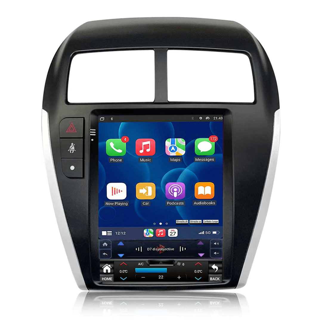 Mitsubishi Space Star 12-18 - 9,7" radio med Apple CarPlay och Android Auto 
