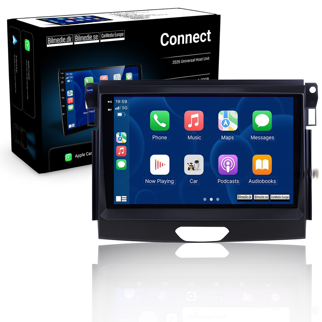 Ford Ranger 15-20 – 9" Radio med Apple CarPlay och Android Auto