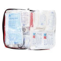 Första hjälpen-kit DIN 13164 med munstycke