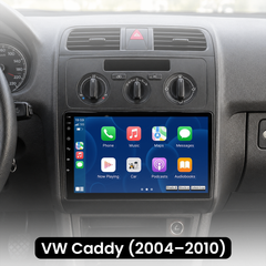 VW Caddy 04-10 - 10,1" radio med Apple CarPlay och Android Auto