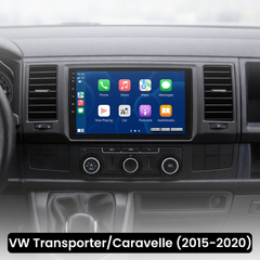VW Transporter/Caravelle 15-20 - 9" radio med Apple CarPlay och Android Auto 