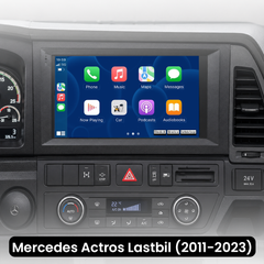 Mercedes Actros Lastbil 2011-2023 – 9" radio med Apple CarPlay och Android Auto 
