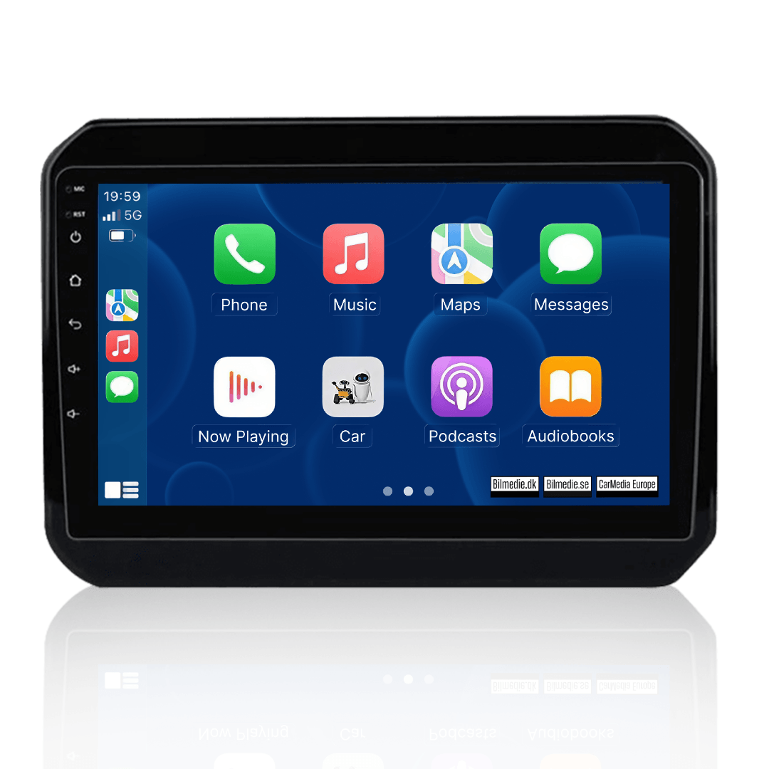 Suzuki Ignis 16-20 - 9" radio med Apple CarPlay och Android Auto 